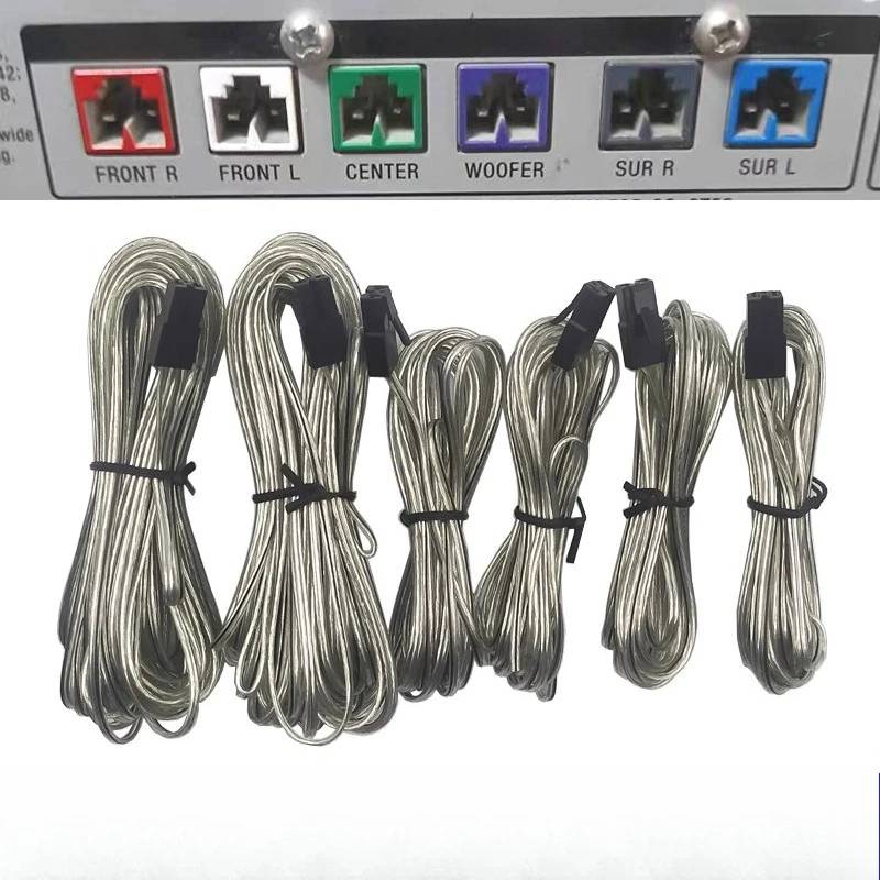 Home Cinema Kenwood - รุ่นเก่าโฮมเธียเตอร์สายสัญญาณเสียงเครื่องขยายเสียงสายเชื่อมต่อลำโพงสำหรับซัมซุง โซนี่ ไพโอเนียร์ เคนวูด เจวีซี