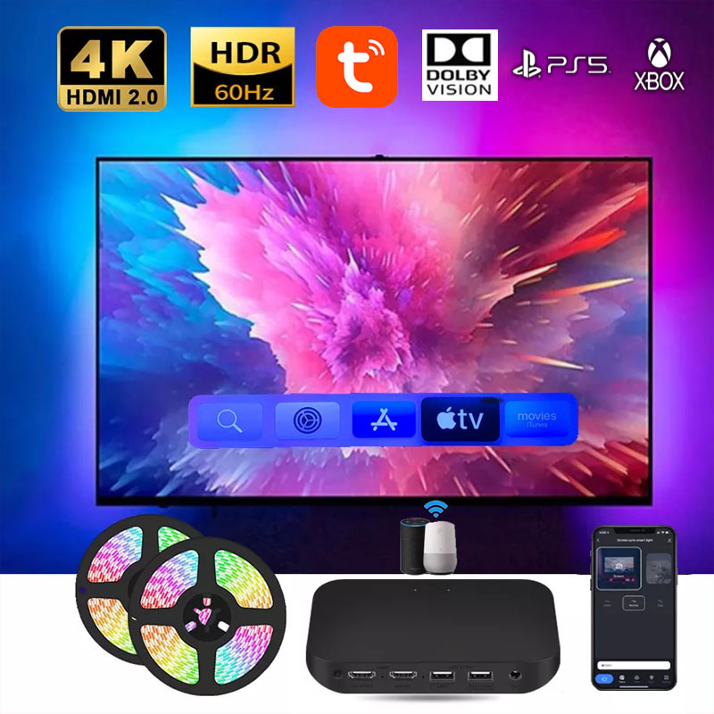 Home Cinema Google - สมาร์ท Ambient TV LED Backlight สําหรับ