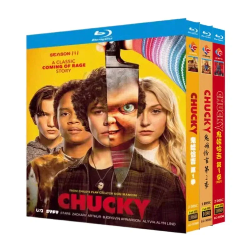 Home Cinema Dvd - ชัคกี้ ซีซั่น 1-3 บลูเรย์ดิสก์