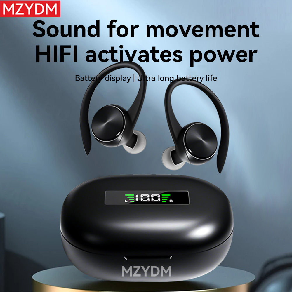 Home Cinema Amazon - หูฟังบลูทูธไร้สาย TWS รุ่น R200 แบบสปอร์ต พร้อมตะขอเกี่ยวหู