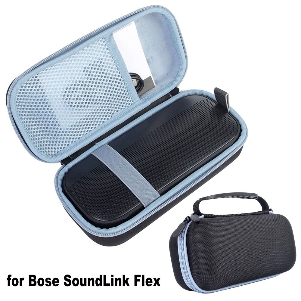 Home Cinema Bose - กล่องเก็บแบบพกพาสําหรับ Bose SoundLink Flex กระเป๋าถือลําโพงบลูทูธป้องกัน EVA