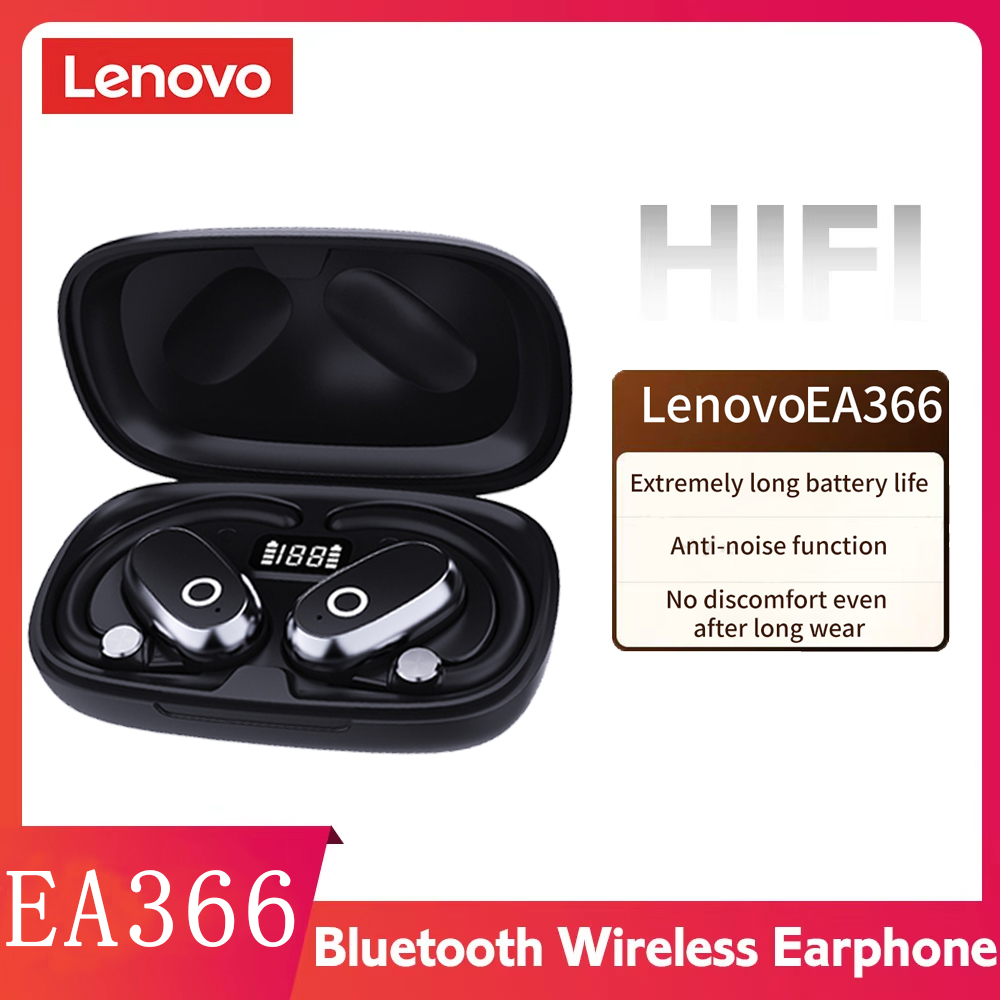 Home Cinema Amazon - เลอโนโว EA366 หูฟังไร้สายแบบเปิดหู Hi-Res พร้อม SBC