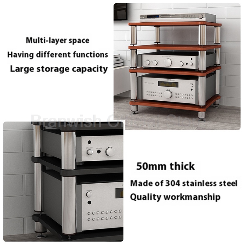 304 SUS ลําโพงตู้กรอบ 2-4 ชั้น - Home Cinema Room Accessories บทวิจารณ์และราคา