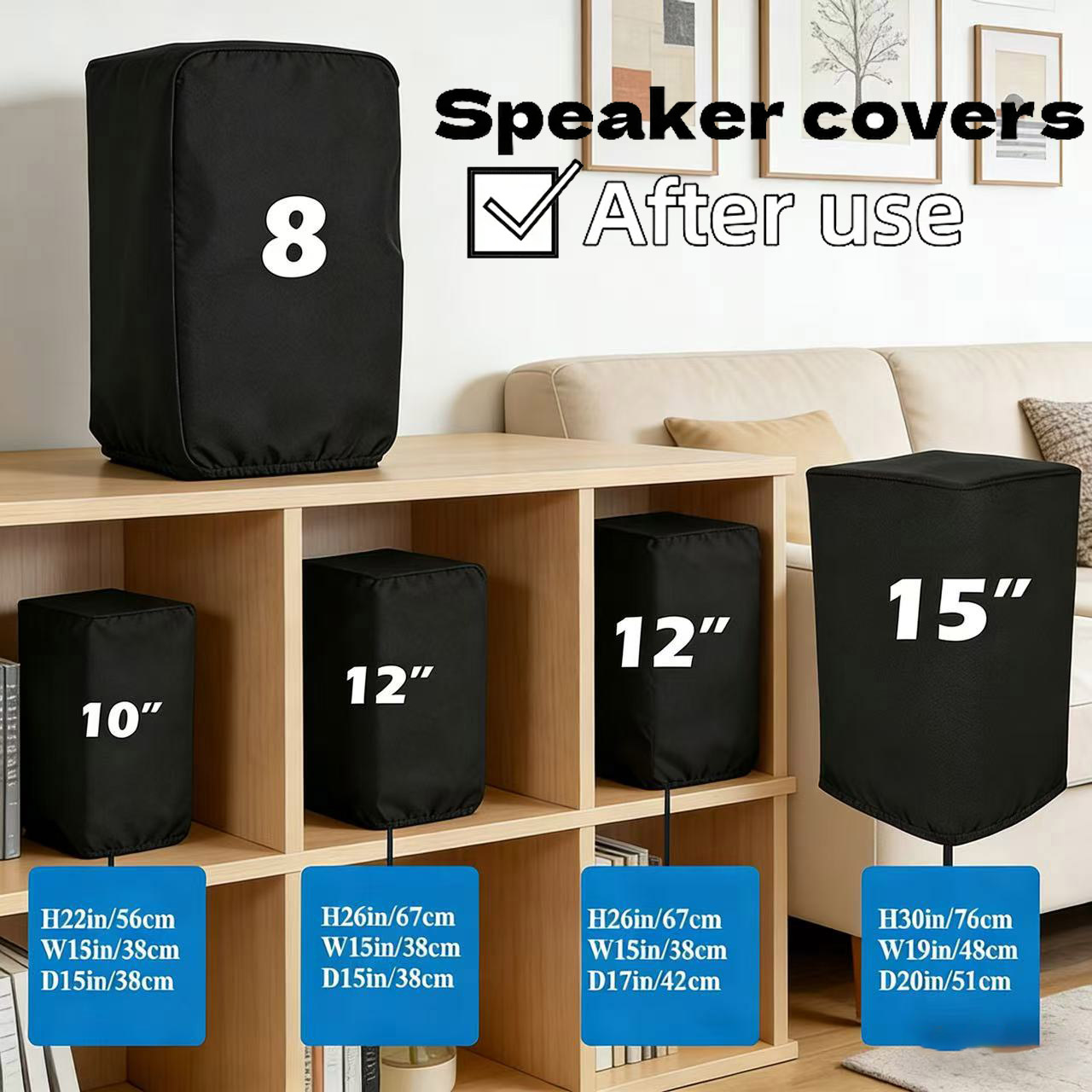 ผ้าคลุมลำโพงผ้าอ็อกซ์ฟอร์ด 210 - Home Cinema Speaker System บทวิจารณ์และราคา