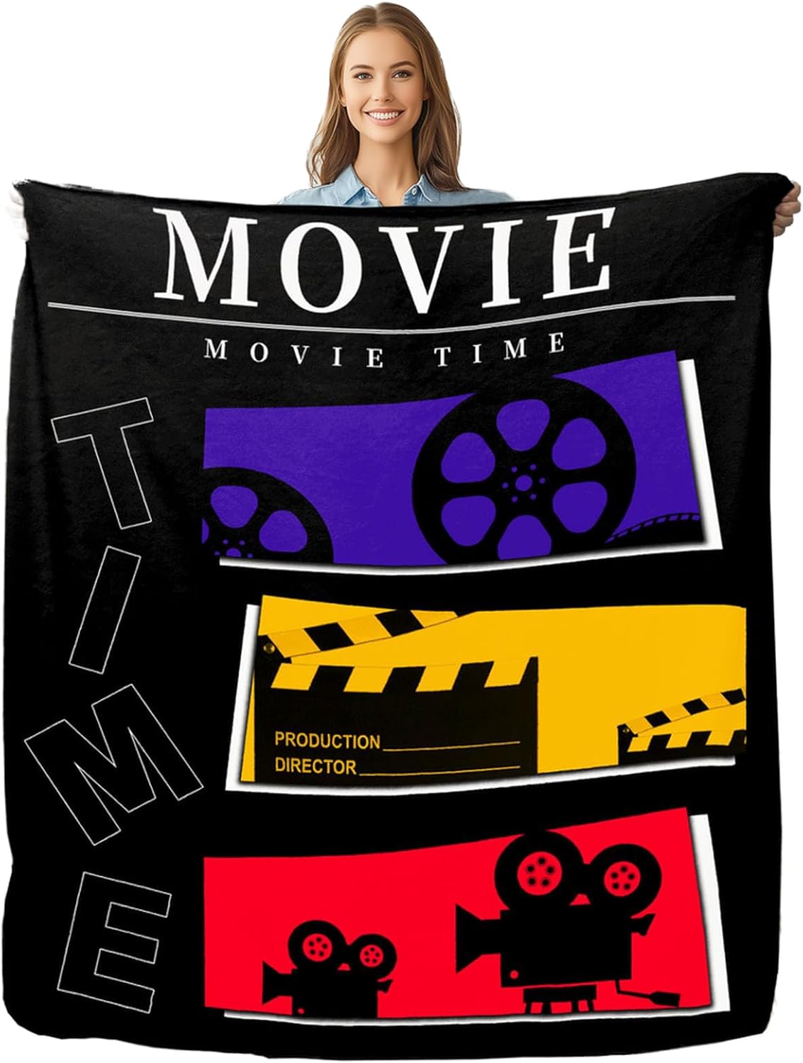 ผ้าห่มลายภาพยนตร์สำหรับคนรักภา - Home Cinema Kids บทวิจารณ์และราคา