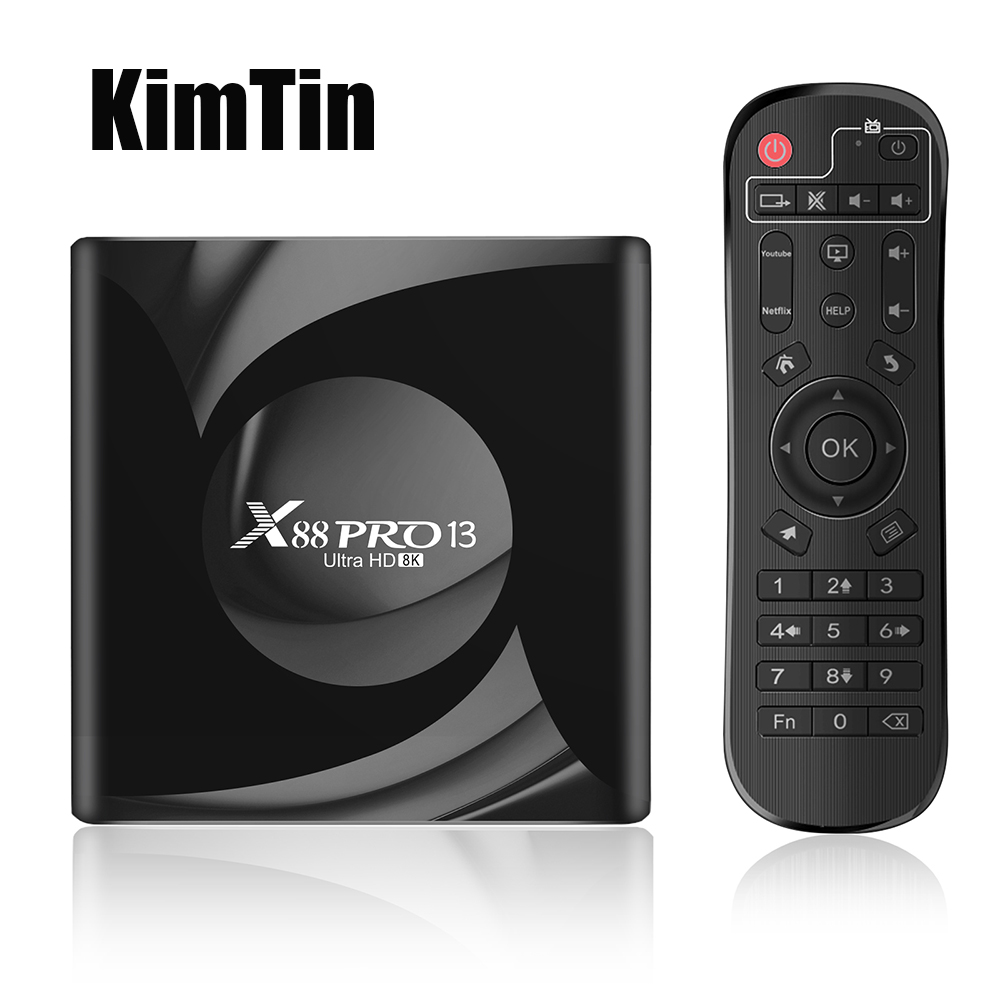 X88 Pro 13 4GB 64GB 32GB กล่อง - Home Cinema Google บทวิจารณ์และราคา