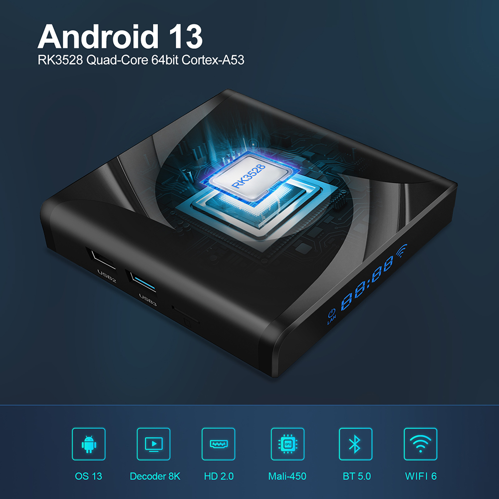 X88 Pro 13 4GB 64GB 32GB กล่อง - Home Cinema Google บทวิจารณ์และราคา