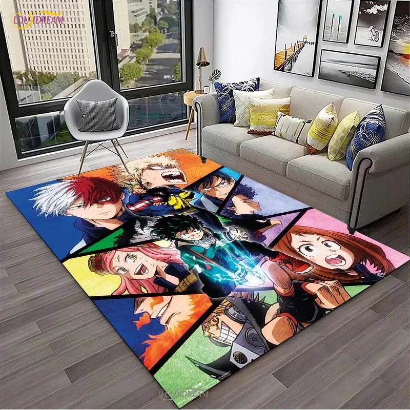 My Hero การ์ตูนอะนิเมะพรมสําหร - Home Cinema Kids บทวิจารณ์และราคา
