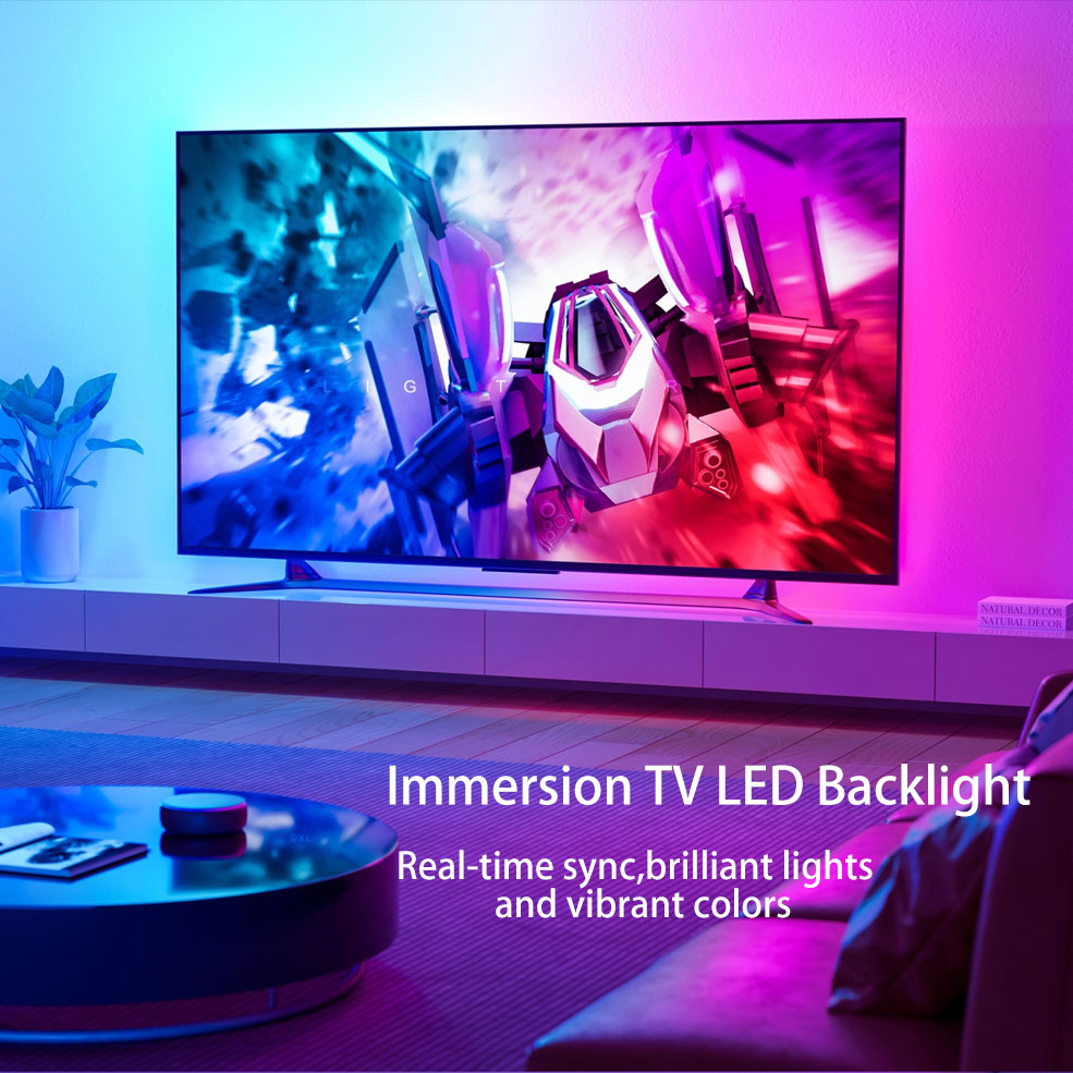 สมาร์ท Ambient TV LED Backligh - Home Cinema Google บทวิจารณ์และราคา