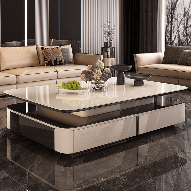 ตู้วางทีวีสีเบจคลาสสิก เรียบง่ - Home Cinema Furniture บทวิจารณ์และราคา