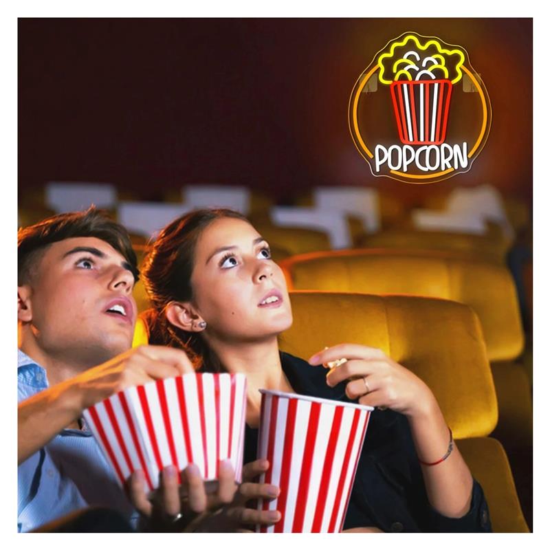 ป๊อปคอร์นนีออนไฟ USB ปรับความส - Home Cinema Today บทวิจารณ์และราคา
