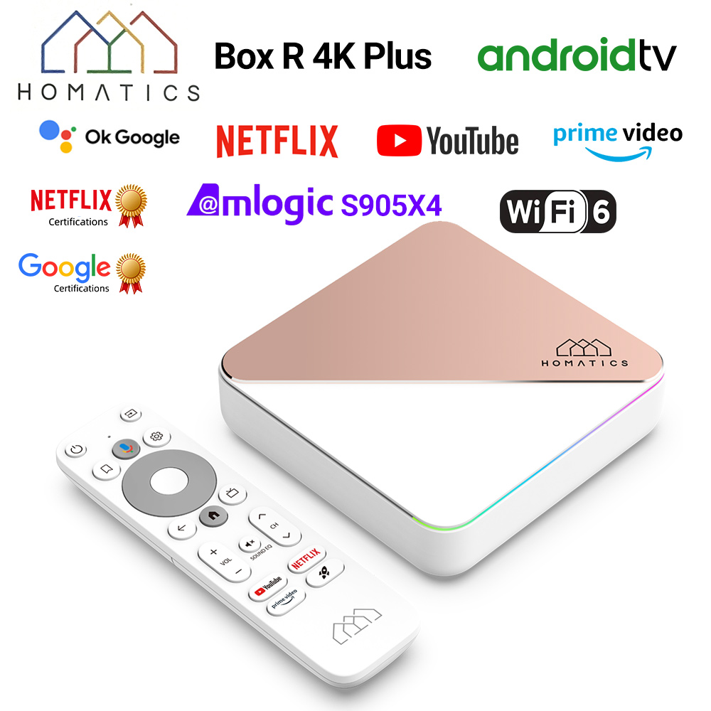 HOMATICS กล่อง R 4K Plus กล่อง - Home Cinema Google บทวิจารณ์และราคา