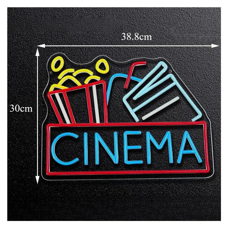 ป้ายไฟนีออนโรงภาพยนตร์ ใช้พลัง - Home Cinema Today บทวิจารณ์และราคา