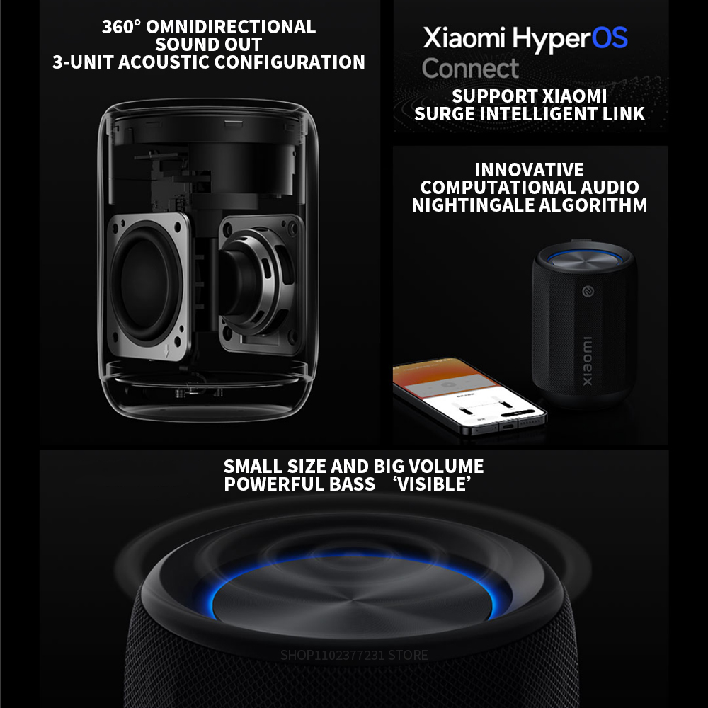 ลําโพงบลูทูธ Xiaomi Mini ASM01 - Home Cinema Bose บทวิจารณ์และราคา