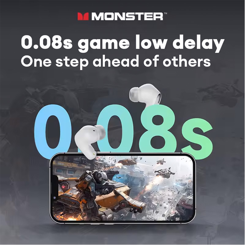 หูฟังเกมมิ่งไร้สาย Monster Blu - Home Cinema Amazon บทวิจารณ์และราคา