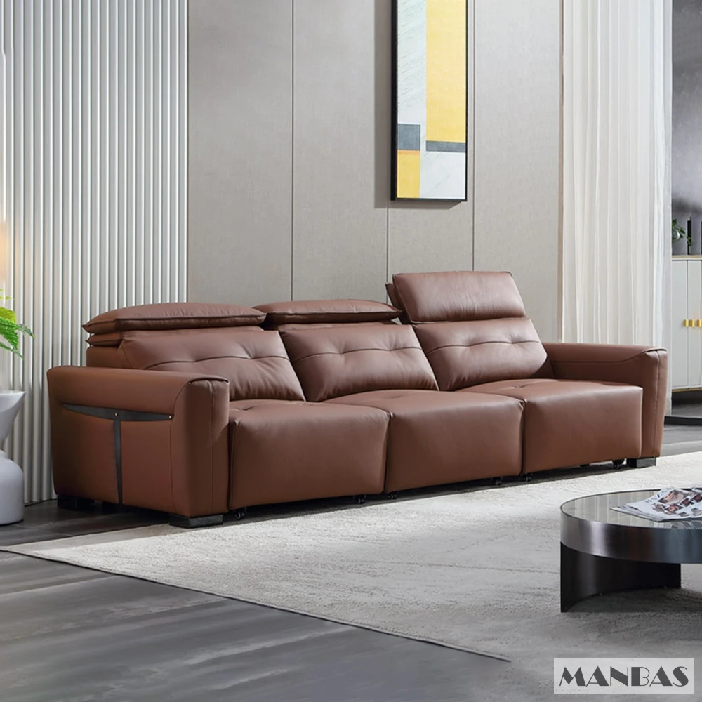 โซฟาเบดหนังแท้ MINGDIBAO ปรับเ - Home Cinema Furniture บทวิจารณ์และราคา